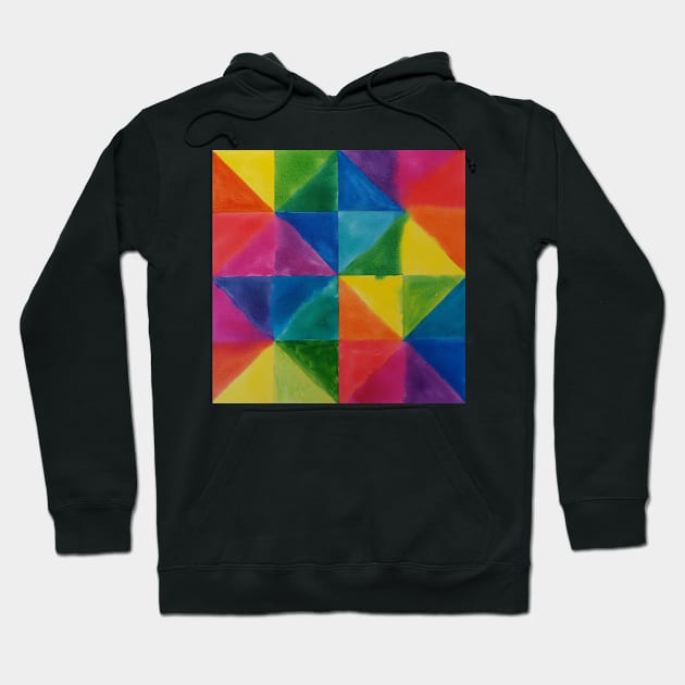 Geometricolour Hoodie by karincharlotte